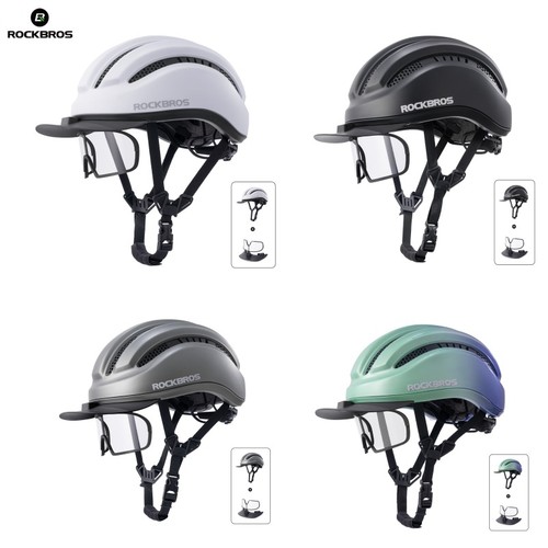 Rockbros casco integrato bici - integrato,