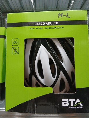 Casco bici mtb bianco - mtb, nero