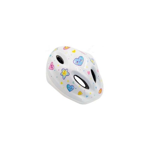 Casco bici bimba blossy bianco - casco,